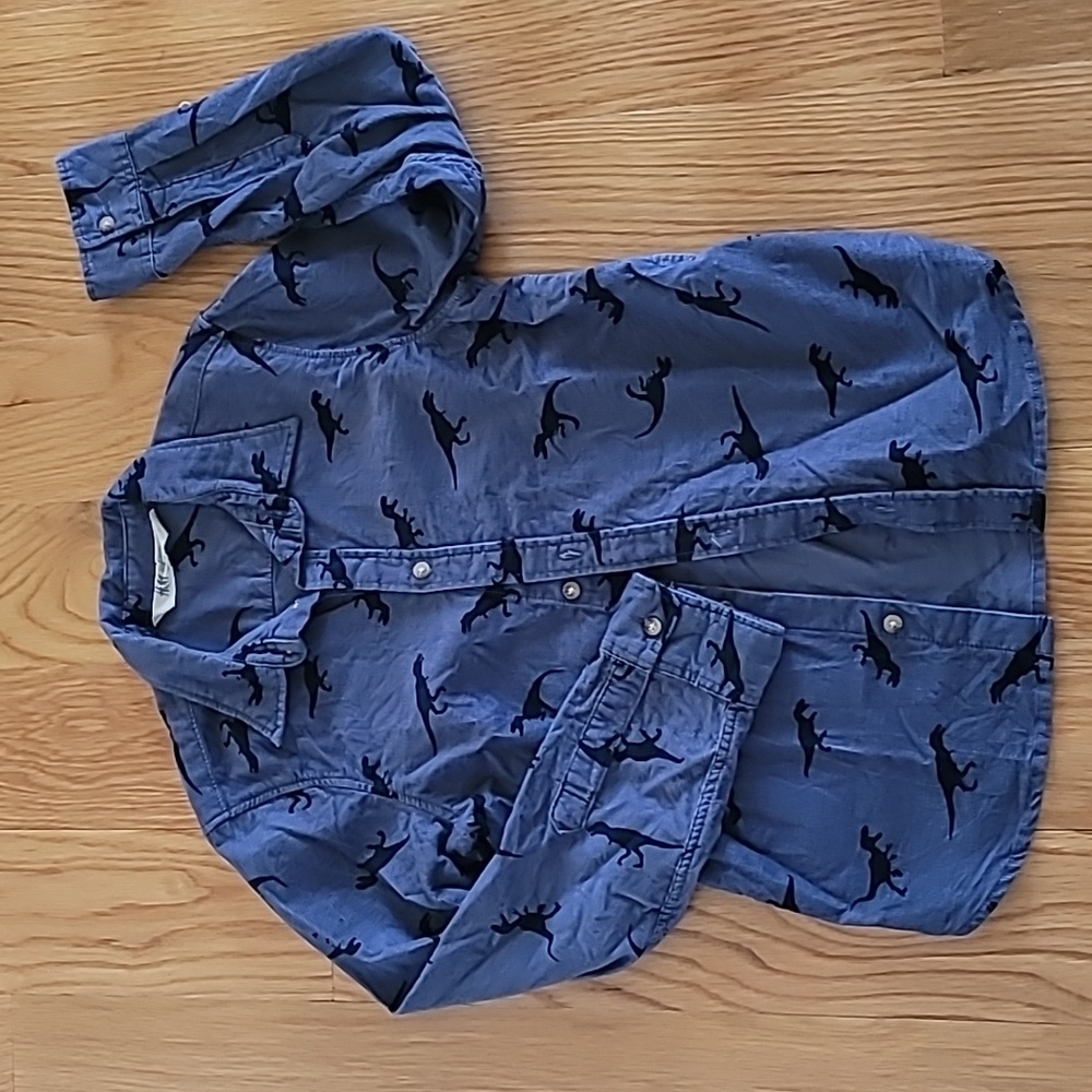 Dino Button Front Shirt